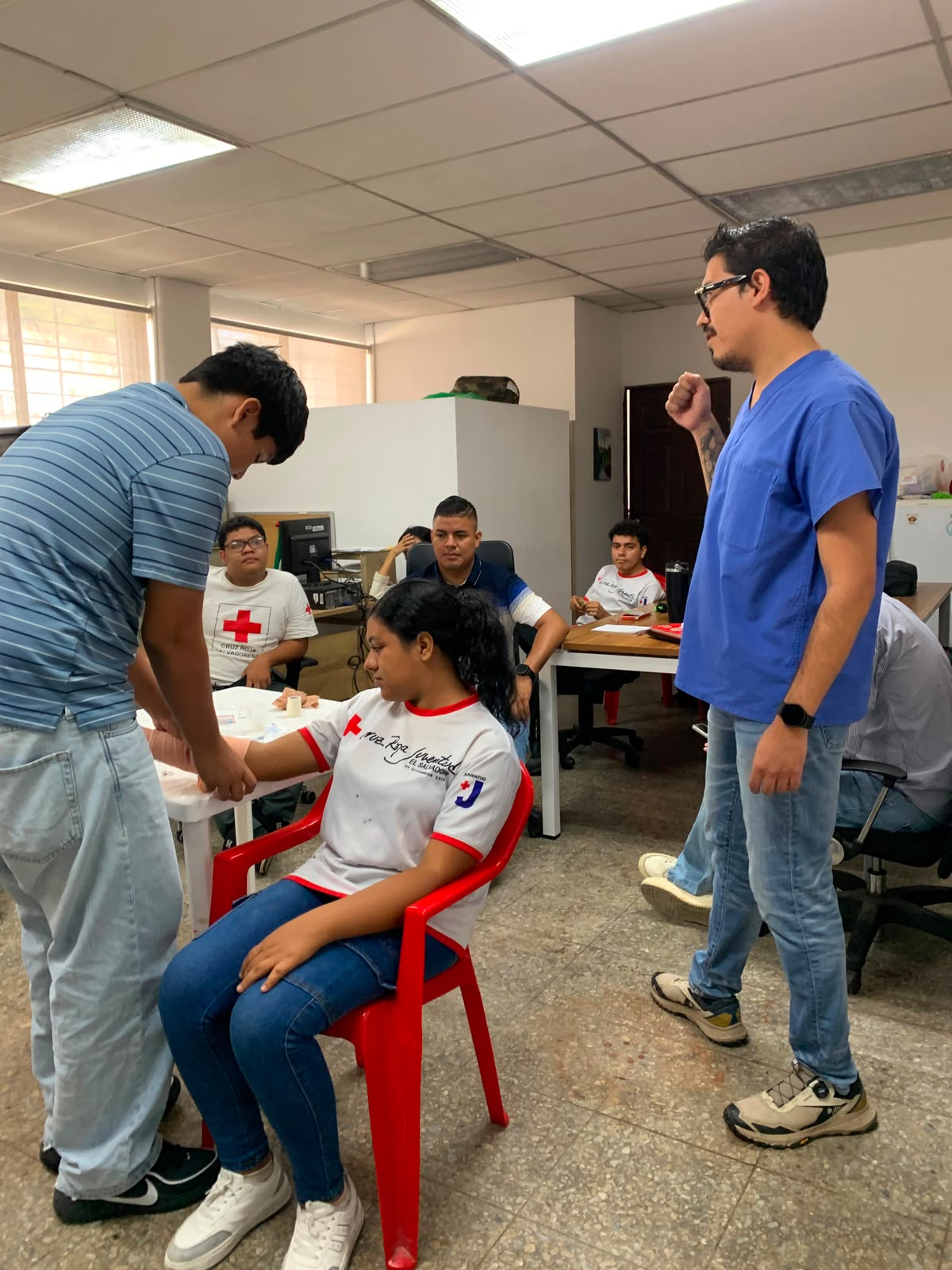 Capacitación Cruz Roja Juventud